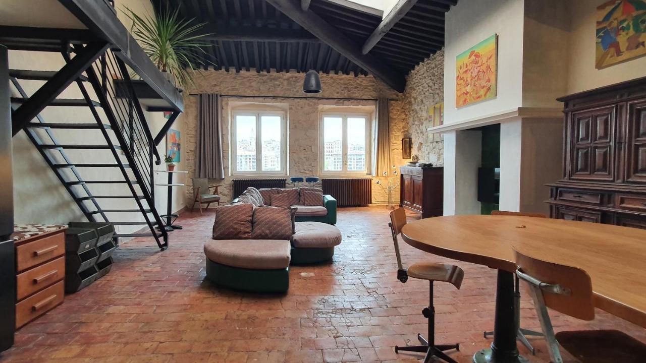 Апартаменты Grand Loft En Plein Coeur Du Vieux-Port Марсель Экстерьер фото